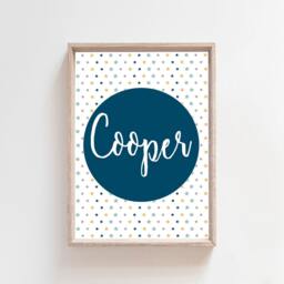 Set Of 3 Rainbow Prints, Alphabet, Boys Nursery Print, Decor, Personalised, Bedroom Wall Art - thumbnail 3
