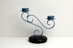 Unique, Bespoke 2 Tealight Holder, Candelabra - thumbnail 1