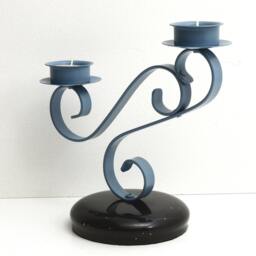 Unique, Bespoke 2 Tealight Holder, Candelabra - thumbnail 3