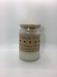 Salt Of The Earth Highly Scented Candle/Apothecary Jar 26 Oz/Paraffin Wax/Farmhouse Candle/Hand Poured Candle/Country-Primitive Candle - thumbnail 1