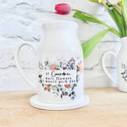Vase For Grandma, Personalised Ceramic Vase, Vase Flowers, Mother's Day Gift, Birthday Gift Nanna - thumbnail 2