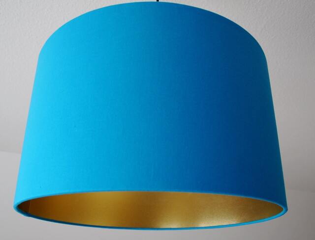 "Lampshade ""Turquoise-Gold" - image 1