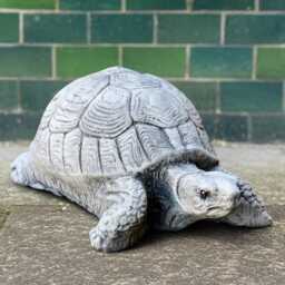 Outdoor Turtle Sculpture Concrete Tortoise Figurine Stone Animal Statue Garden & Home Ornament Turtle Lover Gift Handmade Yard Art - thumbnail 4