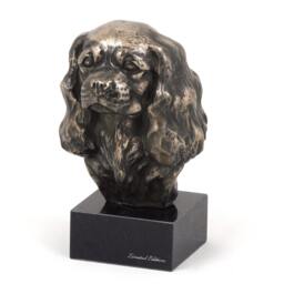 King Charles Spaniel, Dog Marble Statue, Limited Edition, Artdog. Made Of Cold Cast Bronze. Perfect Gift. Limited Edition - thumbnail 2