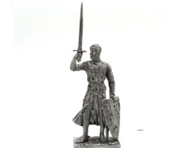Tin 54mm Warrior England. William Longespee, 3rd Earl Of Salisbury - thumbnail 1