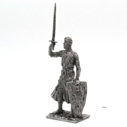 Tin 54mm Warrior England. William Longespee, 3rd Earl Of Salisbury - thumbnail 3