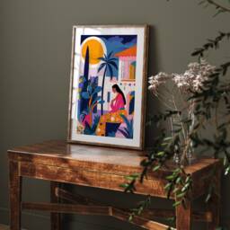 Marrakech Wall Art Print - Women Of Africa Collection Moroccan Morocco Travel - thumbnail 3