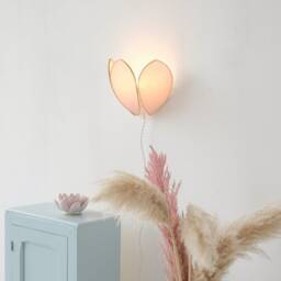 Blush & Gold Flower Wall Light - thumbnail 2
