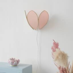 Blush & Gold Flower Wall Light - thumbnail 3