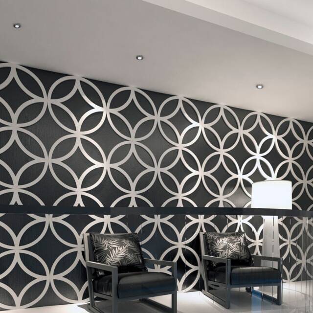 stars - 3D Wall Panels Geometric Art Paneling Decorative Tiles Skuppce3Dp - image 1