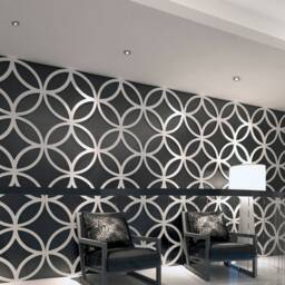 stars - 3D Wall Panels Geometric Art Paneling Decorative Tiles Skuppce3Dp - thumbnail 1