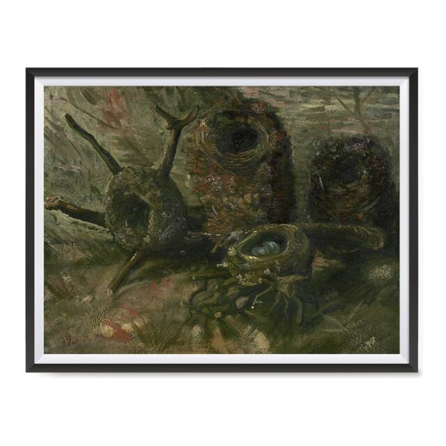 Vincent Van Gogh Art Reproduction Posters - Poster Printing Wall Print For Home Office Decor Birds Nests - image 1