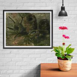 Vincent Van Gogh Art Reproduction Posters - Poster Printing Wall Print For Home Office Decor Birds Nests - thumbnail 2