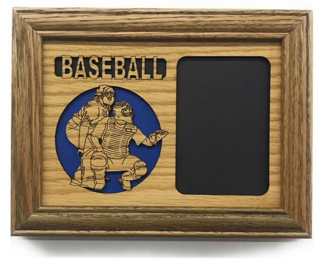 Baseball Picture Frame - 5x7 Holds 3x4 Picture - image 1