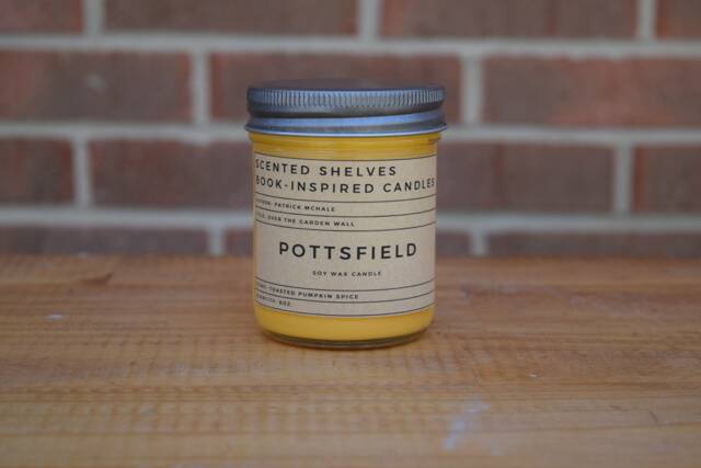 Pottsfield - Over The Garden Wall Book Candle Scent Halloween Inspired Gift For Reader Fall Bookworm - image 1