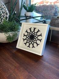 Kinetic Art ??? Handmade Sculpture Machine Wooden 3D Wall - thumbnail 1