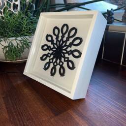 Kinetic Art ??? Handmade Sculpture Machine Wooden 3D Wall - thumbnail 3