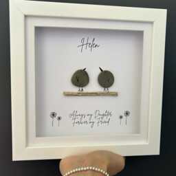 Poem For A Beautiful Daughter, Daughter Wall Art, Keepsake Her, Special Gift From Mom, Dad, Parents - thumbnail 2