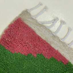 Handmade Berber Wool Rug Moroccan Boho Decor - thumbnail 3