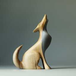 Wolf Sculpture - 22 - thumbnail 4