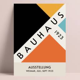 Set Of 3 Bauhaus Posters, 1923 Poster, Wall Art, Living Room Prints, Modern Home Decor, Decor - thumbnail 3