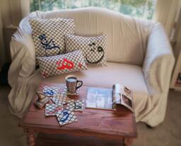 Throw Pillows, Decorative Calligraphy, Pillow Covers, Cases, Cushion Arabic Alphabet, Sofa Cushions - thumbnail 1