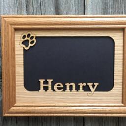 Personalized Dog Picture Frame - 5x7 Holds 4x6 Photo Lover Gift, Mom Gift For Lovers, Memorial, Loss - thumbnail 3
