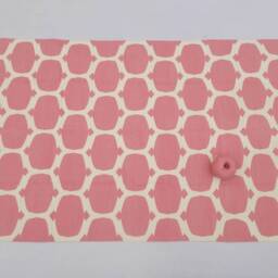 Multiple Sizes Cotton Pink Rug Dhurrie -Light & White Hand Woven - thumbnail 2
