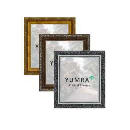 Ornate Gold Frame - Wedding Photo Frame , Silver, Bronze - Custom Size - thumbnail 1