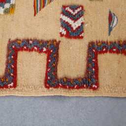 Handwoven Moroccan Berber Rug - Soft Wool, Abstract Pattern - thumbnail 3