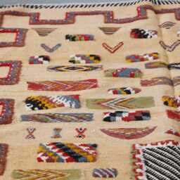 Handwoven Moroccan Berber Rug - Soft Wool, Abstract Pattern - thumbnail 4