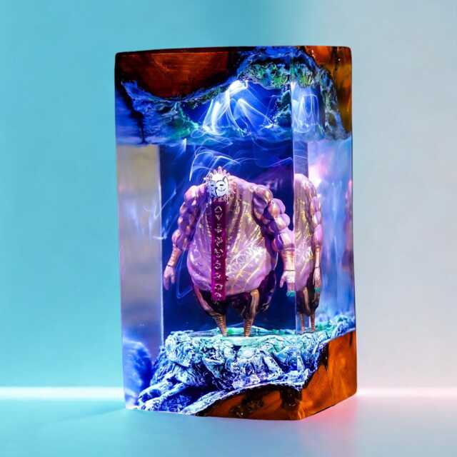 New Esquie - Clair Expedition 33 Resin Lamp - Handmade Led Diorama Light Gamer Room Decor Fantasy Night Gift - image 1