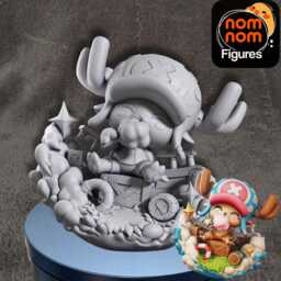 Anime Straw Hat Reindeer Resin Model Kit - Unpainted Nomnom Figures - thumbnail 1