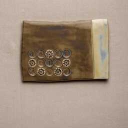 Modern Wall Art, Ceramic & Mosaic Textured Fragmentation - Made To Order F - thumbnail 1