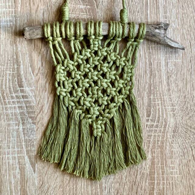 Macrame Small Wall Hanging - image 1