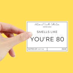 80Th Birthday Gifts, Candle, Present, Candle Gift For Her, Gifts Women, Milestone ??? - thumbnail 2