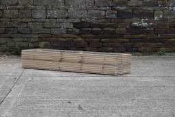 Raised Bed Rectangle Durable Decking No Base/Flooring Garden Wooden Planter Pot - thumbnail 1