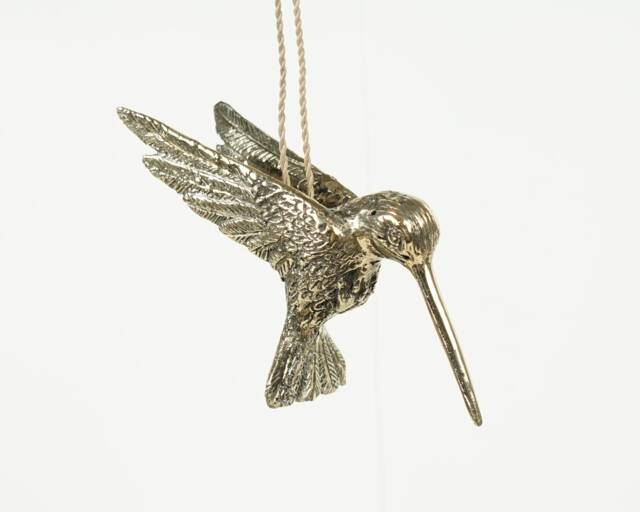 Bronze Hummingbird Decor, 5.5 - image 1