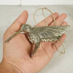 Bronze Hummingbird Decor, 5.5 - thumbnail 3