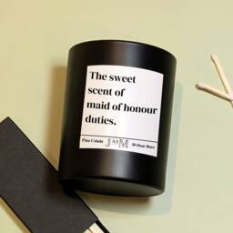Maid Of Honour Gift. Proposal. Candle. Wedding Gifts Maid . Candle For Her. Bridesmaid Her - thumbnail 2