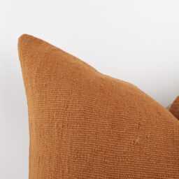 Handwoven Wool Kilim Pillow Cover, 24x24 Bohemian Home Decor - thumbnail 2