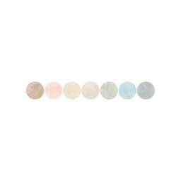 Watercolor Polka Dot Wall Decals Neutral Nursery Decor - 40 Pack - thumbnail 2