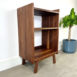 Record Player Stand/Solid Hardwood Completely Customizable - thumbnail 4