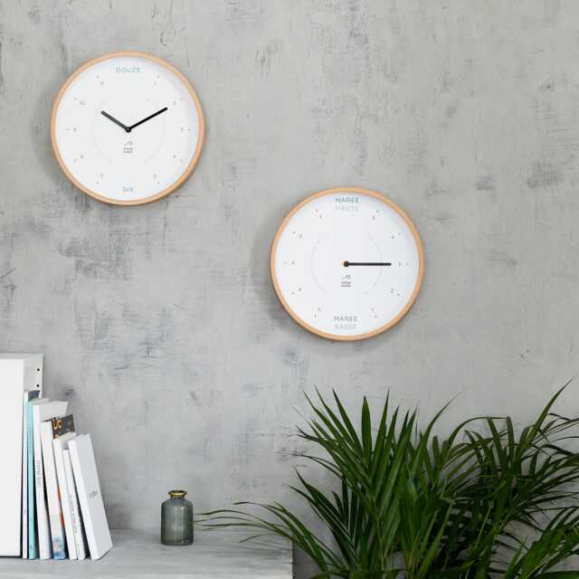 White Wooden Silent Wall Clock - image 1