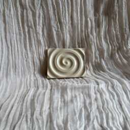 White Soap Dish, Rectangular Bathroom Tray, Handmade Kitchen Pottery, Household Holder, Thrown Textured Dishes - thumbnail 4