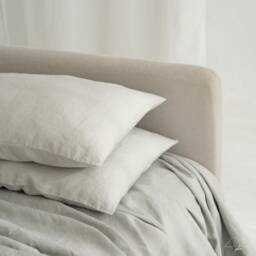 Linen Pillow Case in Color For Standard, Queen, King, Custom Pillow. Italian Medium-Weight Oeko-Tex Linen. Bedlinen Handmade Lithuania - thumbnail 3