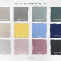 Linen Pillow Case in Color For Standard, Queen, King, Custom Pillow. Italian Medium-Weight Oeko-Tex Linen. Bedlinen Handmade Lithuania - thumbnail 2