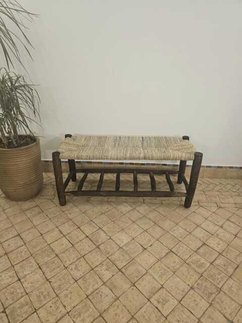 Wooden Bench With Integrated Storage - image 1