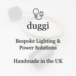 Plug in Pendant Light - Nickel Hanging Fabric Cable Wall Cord & Vintage Style E27 Lamp Holder Unique Reading, Ambient Mood Lighting - thumbnail 4