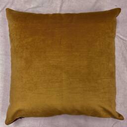 Bee Pillow Cover Only-Bumble Bee Pillow-Yellow Pillow-Queen & Black Pillow-Velvet Yellow - thumbnail 3